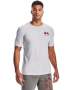 Men's Ua Abc Camo Fill Wordmark Short Sleeve - Halo Gray / Sm
