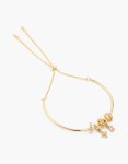 Goldair Gold Plated Small Cubic Zirconia Star Bracelet
