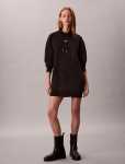Calvin Klein Ml Hoodie Dress Black - XL Black