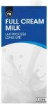 M Full Cream Milk - Uht Process Long Life Plain Flavour