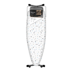 Taurus Argenta Elegance Ironing Board Mesh Top Powder Coat Grey 130X47CM