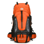 60L Large Capacity Outdoor Traveling Backpack - Orange