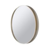 Classic Gold Round Mirror - 100CM X 3.5CM Deep Frame
