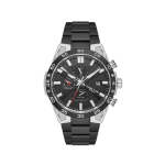 Mens Two-tone Stainless Steel Dual Time Watch