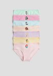 7-PACK Cotton Briefs - Pink Disney Princesses