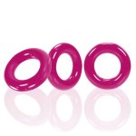 - Willy Rings 3-PACK Cockrings Hot Pink