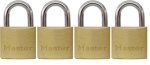 Master Lock 4 1 40 Mm Brass