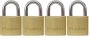 Master Lock 4/1 40 Mm Brass
