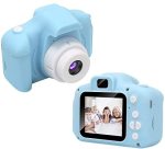 Video And Photo MINI Portable Rechargeable Digital Camera For Kids – Blue