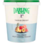 Thick & Creamy Fruit Cocktail Full Cream Yoghurt 1KG