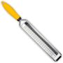 Stainless Steel Lemon Zester & Cheese Grater With Cover Dishwasher Safe