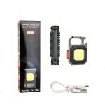 Portable Cob LED Keychain Work Light With Tripod