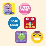 Monster 2 Merit Labels - Afrikaans