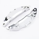 Decorative Metal Brake Caliper Covers - 24X7CM Silver - Autostyle Motorsport South Africa