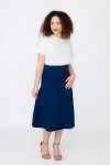 Sally Midaxi Skirt Navy