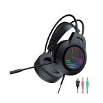 Wired Gaming Headset 2 X 3.5MM With Boom MIC And USB LED – HG100