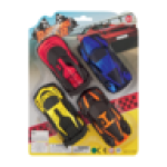 Friction Racing Car 4-PACK