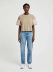 G-star Raw Washed Mix Boxy Brick Cropped T-Shirt - XXL Brown