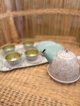 White Bunny Tea Set