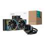 Deepcool LM240 240Mm Aio Liquid Cooler With 2.4" Ips Display And Argb Fans