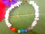 Howlite & Chakra Bracelet