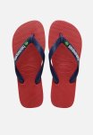 Havaianas Kids Brazil Logo Flip Flops - Red