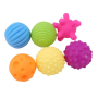 6 Piece Baby Sensory Balls Toy - Multicolor