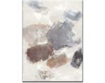 Blue And Beige Abstract Oil On Canvas Wall Painting 900MM X 1200MM