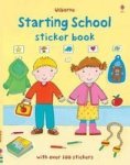 Starting School Sticker Book Paperback