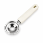 Stainless Steel Egg Yolk Separator - Silver & Cream