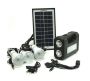 Gdlite GD-8017 Plus Solar Lighting System Kit Black