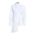 Karl Poplin Blouse -white