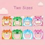 100PCS Cartoon Big Mouth Four-in-one Snowflake Crisp Packaging Bag Cookie Biscuit Candy Self-adhesive Mooncake Packaging Bag