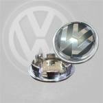 Centre Wheel Cap 65MM Compatible With Vw - 3B7601171 Silver Trim