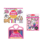 Melissa Colouring And Water Paint Gift Set - Pink