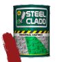 Bulk Pack X 3 Steel Cladd Quick Dry Primer Paint - Red Oxide 1LITRE