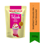 Rose Falooda Mix 200G - Classic Rose Flavored Dessert Mix For Falooda Milk Drinks & Special Occasions Rich Aroma & Easy Preparat