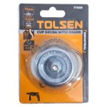 Tolsen Wire Cup Brush With Shank 75MM