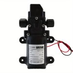 12V High Pressure Diaphragm Water Pump 130PSI Micro Electric Self-priming Pump With Automatic Switch Room Electrical Hard Wiring