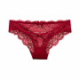 Large - Lace Thong Pantie - Red