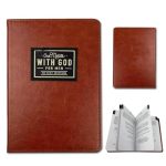 One Minute With God For Men 365 Days Of Daily Prayer Brown Book 2026 New Bible Prayer Tracking Diary