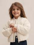 Alexa Girls Quilted Jacket - 10-12 Yrs Soft Sand