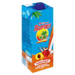Clover Tropika Mango Peach Dairy Fruit Juice Blend 1L Carton - Velvet Stone-fruit Combo Drink Sweet Rich Stone-fruit Dessert Bev