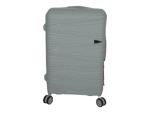 Smte- Acesa Hard Shell Elite Ubn Suitcase 1 Piece Green 65 Cm With Keychain