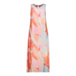 Printed Sleeveless Midi Dress