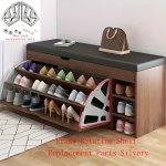 Space-saving 3-TIER Metal Shoe Rack With Drawer Hinge - Durable Organizer For Boots & Shoes Perfect For Wardrobes Bedrooms Dorms