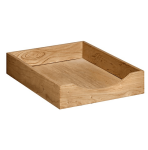 Executive Solid Wood Letter Tray A4 Single – WAL900CH