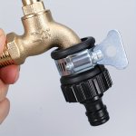 1PC Durable Universal Water Faucet Adapter Plastic Hose Fitting Quick Connect Fitting Tap For Car Washing Garden Irrigation Gard