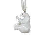 Polyresin Polar Bear 3.8X1X6.5CM