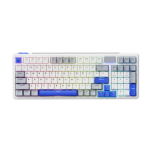 Rapoo V700DIY-98 - Hot Swappable Mechanical Gaming Keyboard With Rgb - Blue Grey Pink